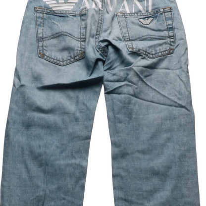 Armani Kids Denim Trousers Blue Age 8Y