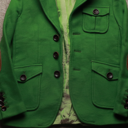 Dundop Kids  Jacket Green Age 6-7Y