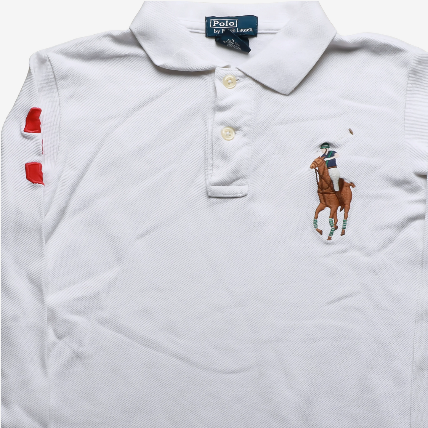 Ralph Lauren Kids Polo Shirt White Age 6Y