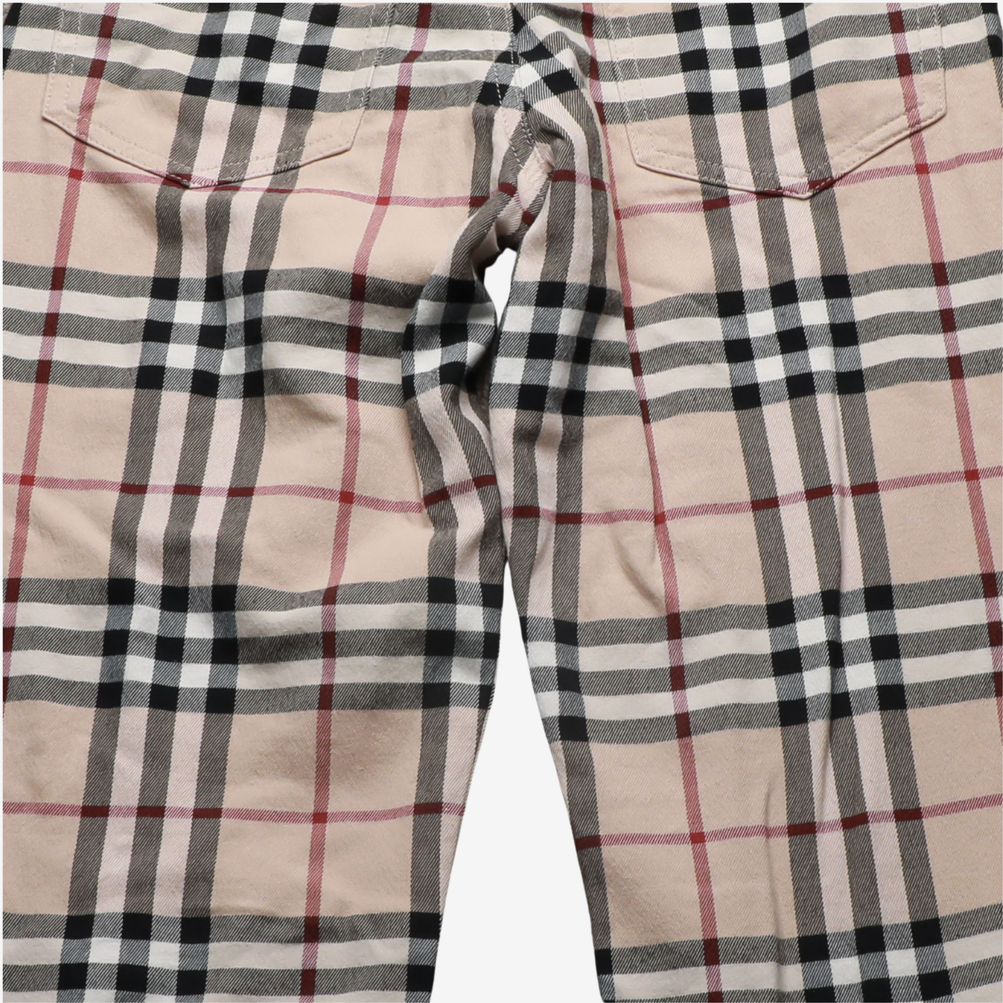 Burberry Kids Nova Check Trousers Multicolour Age 10Y