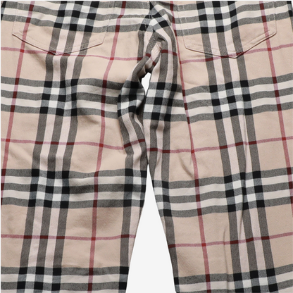 Burberry Kids Nova Check Trousers Multicolour Age 10Y