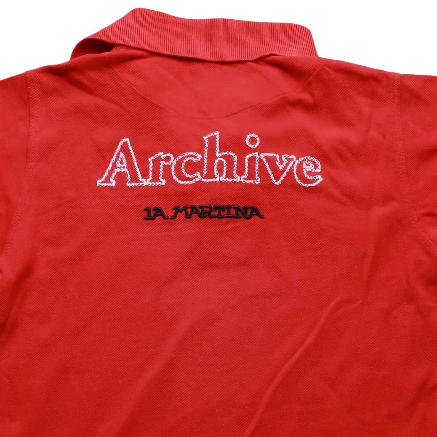 La Martina Kids Polo T-Shirt Red Age 4Y