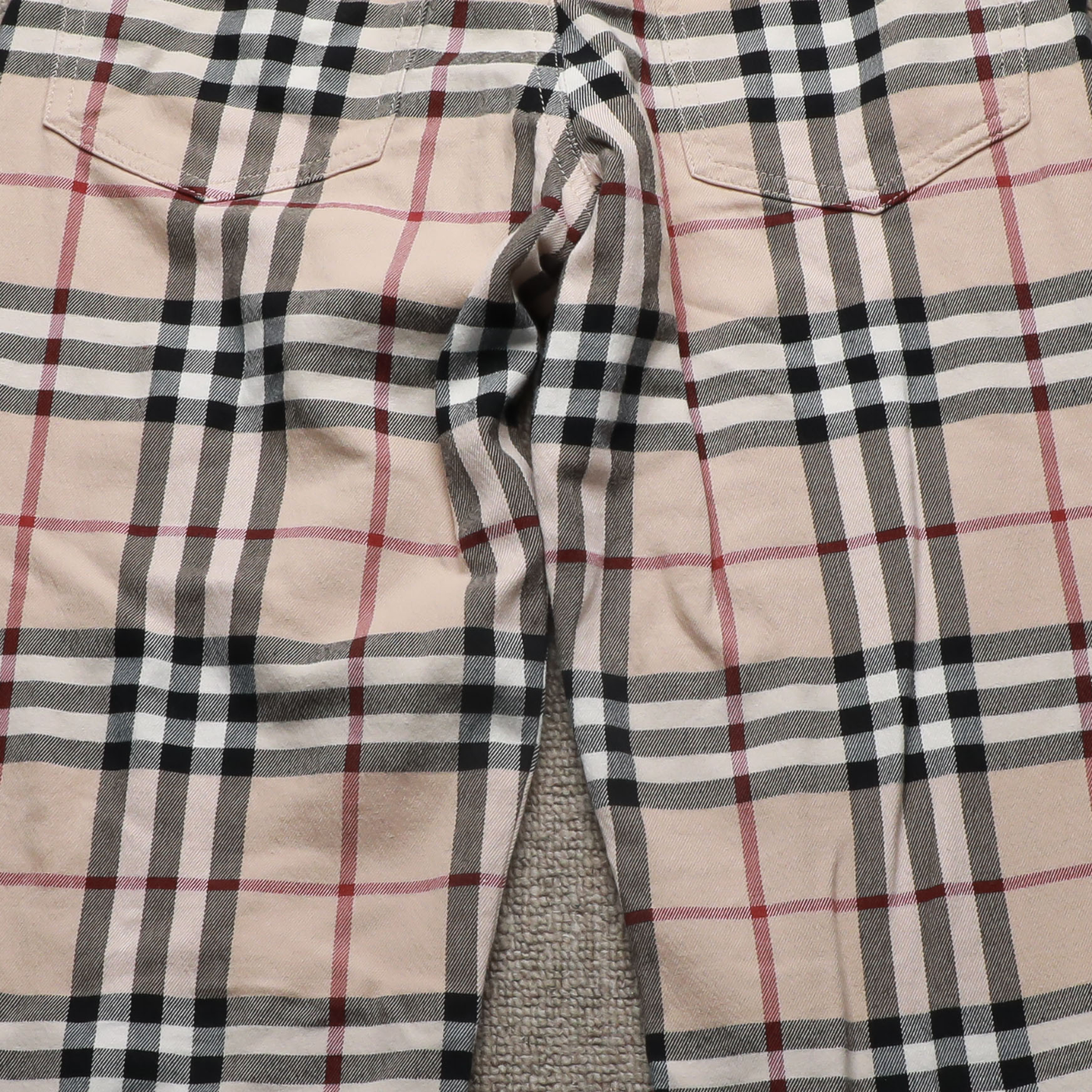 Burberry Kids Nova Check Trousers Multicolour Age 10Y