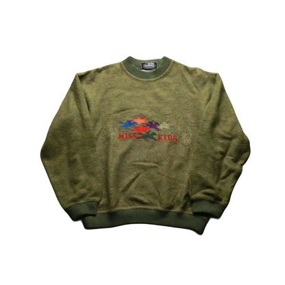 Missoni Kids Knitwear Jumper Green Age 12-13Y