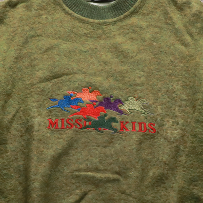 Missoni Kids Knitwear Jumper Green Age 12-13Y