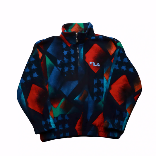 Fila Kids Fleece Sweatshirt Multicolour Age 7Y