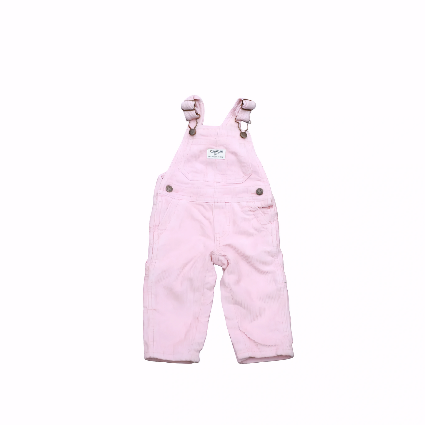 OshKosh Kids Corduroy Dungaree Pink Age 6M