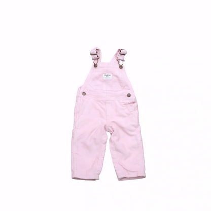 OshKosh Kids Corduroy Dungaree Pink Age 6M