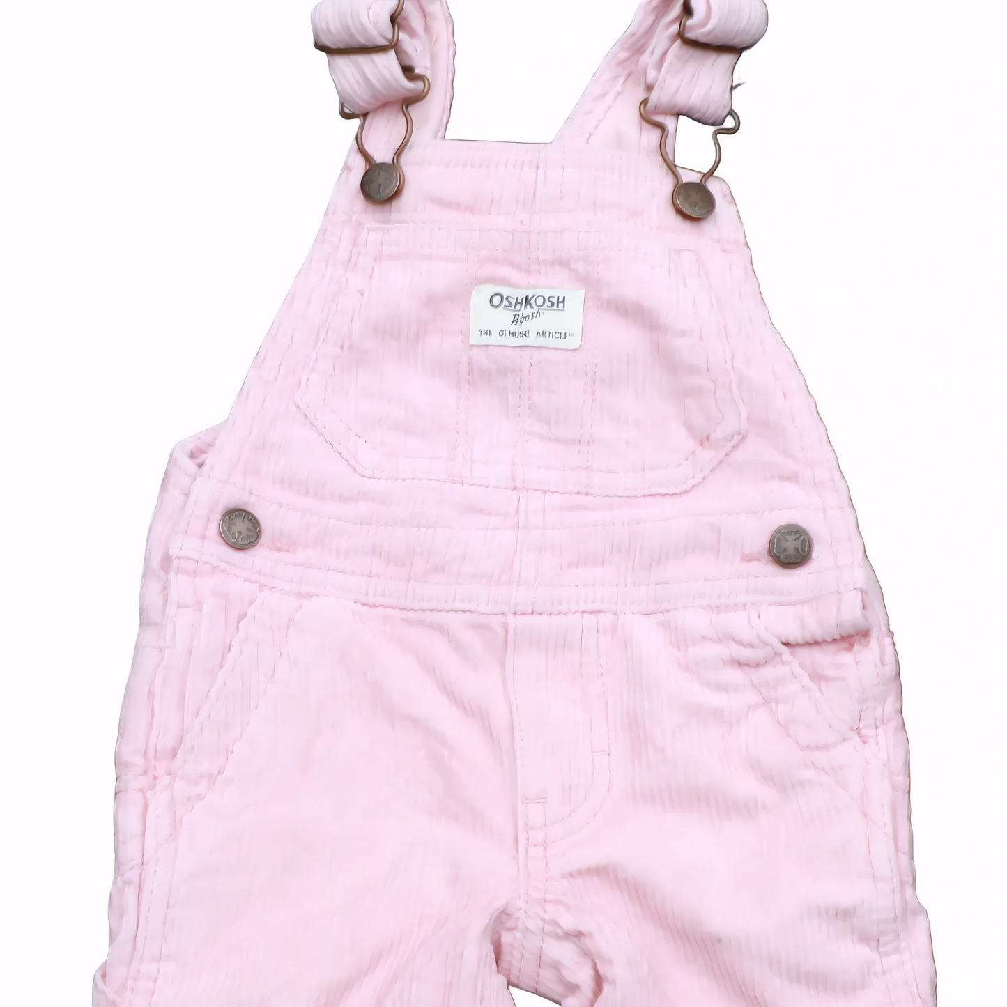 OshKosh Kids Corduroy Dungaree Pink Age 6M