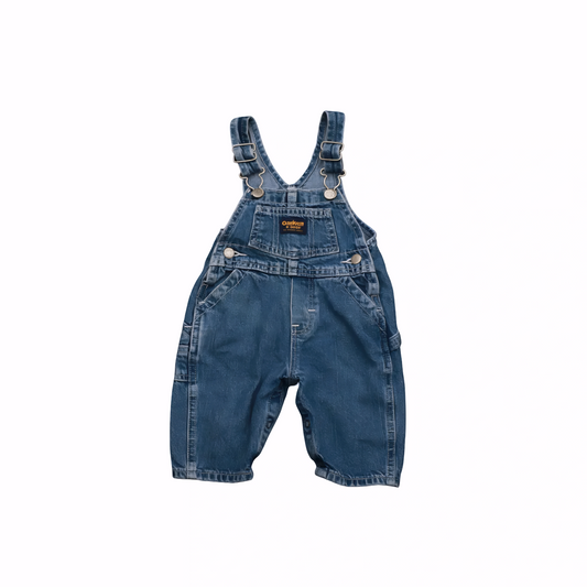 OshKosh Kids  Dungaree Blue Age 3-6M