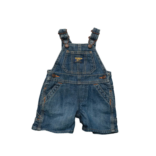 OshKosh Kids Stained Dungaree Blue Age 6M
