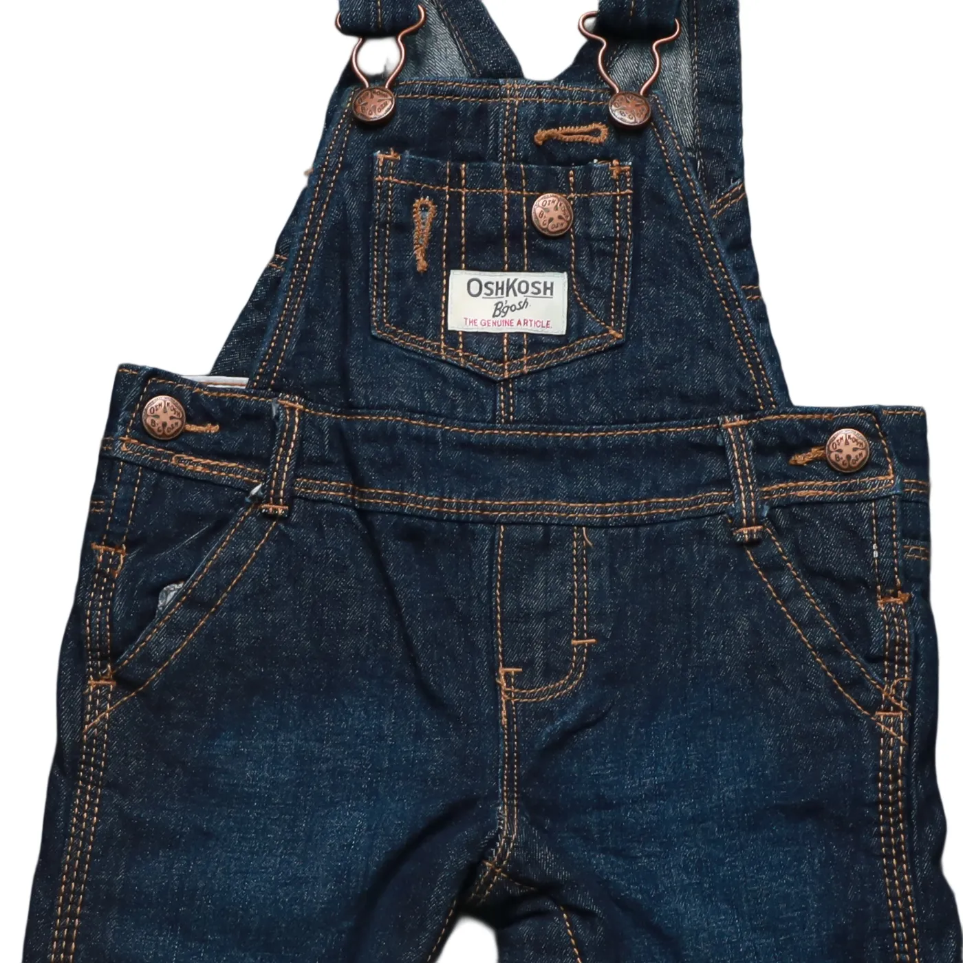 OshKosh Kids  Dungaree Blue Age 6M