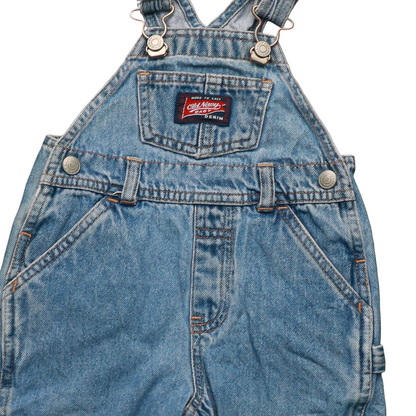 Old Navy Kids  Dungaree Blue Age 3-6M