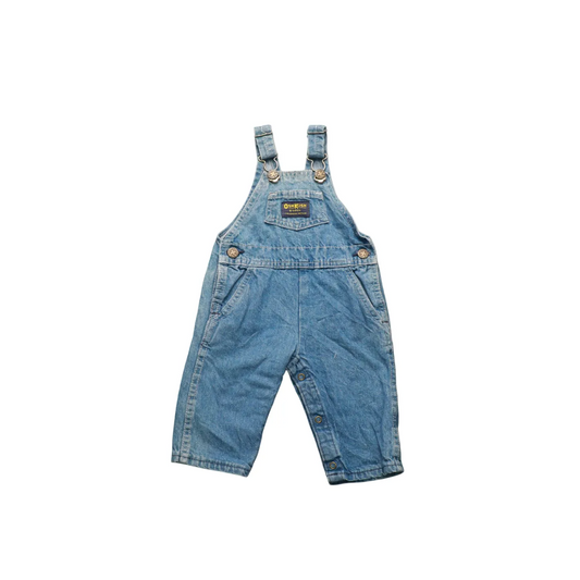OshKosh Kids  Dungaree Blue Age 3-6M