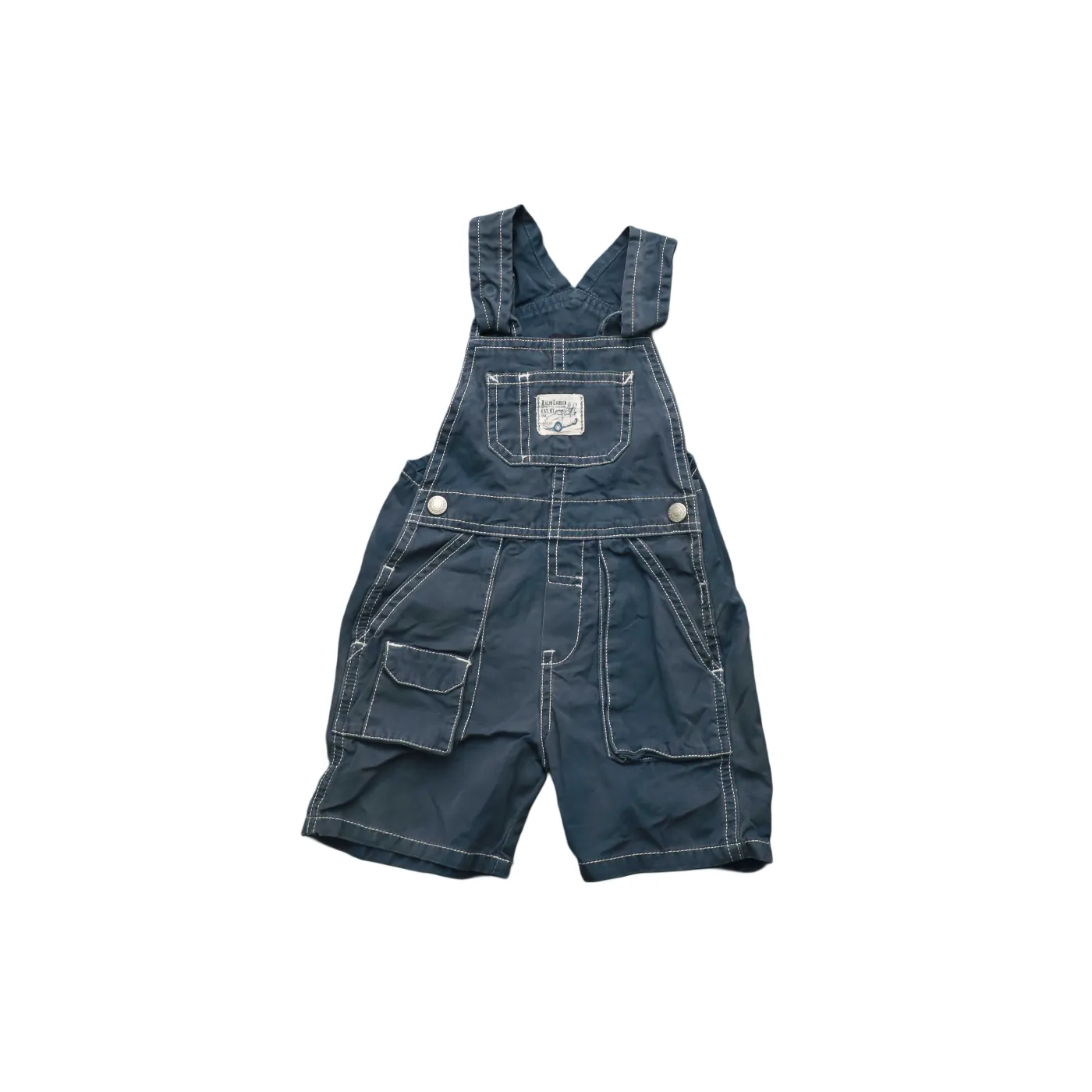 Ralph Laren Kids  Dungaree Blue Age 8-12M