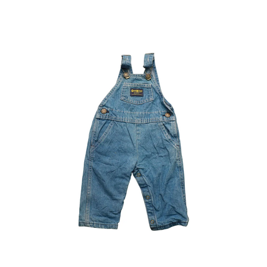 OshKosh Kids  Dungaree Blue Age 6-9M