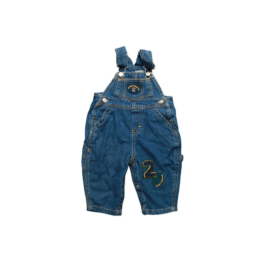 Unbranded Kids  Dungaree Blue Age 6-9M