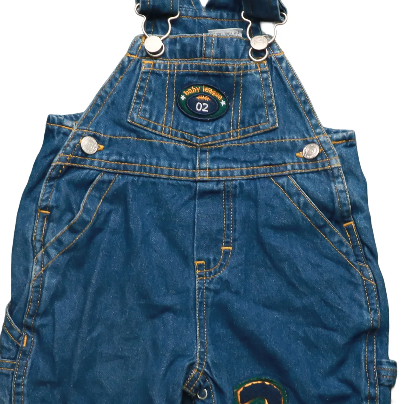 Unbranded Kids  Dungaree Blue Age 6-9M