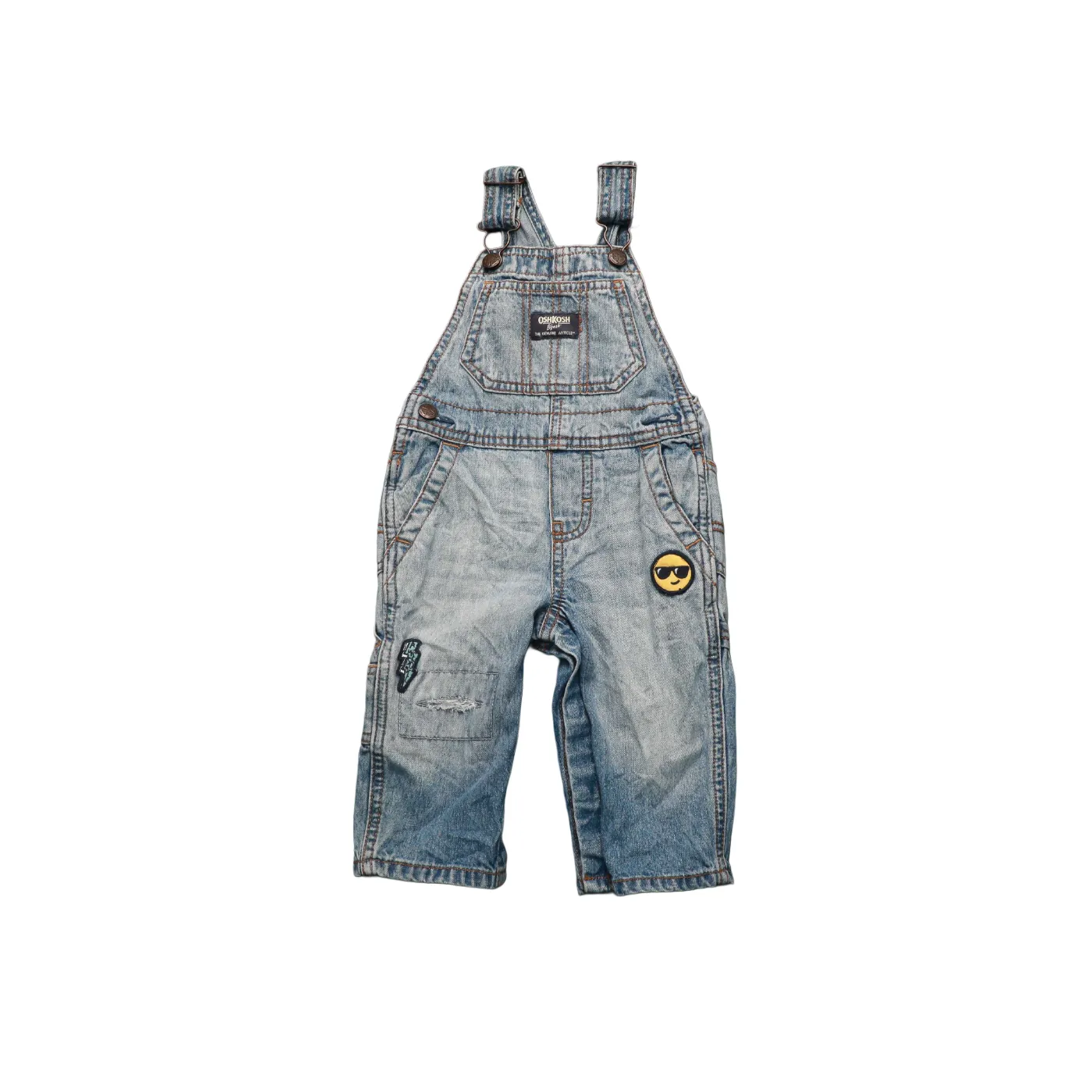 OshKosh Kids  Dungaree Blue Age 6-9M
