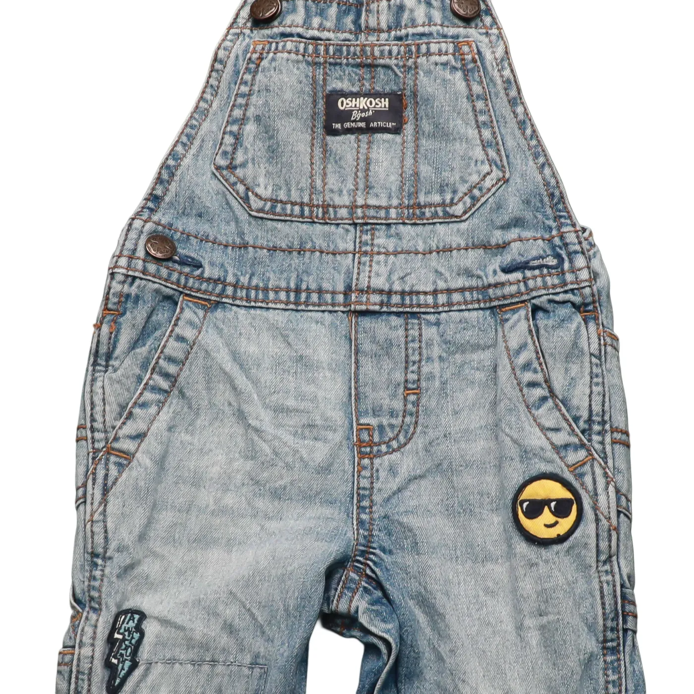 OshKosh Kids  Dungaree Blue Age 6-9M