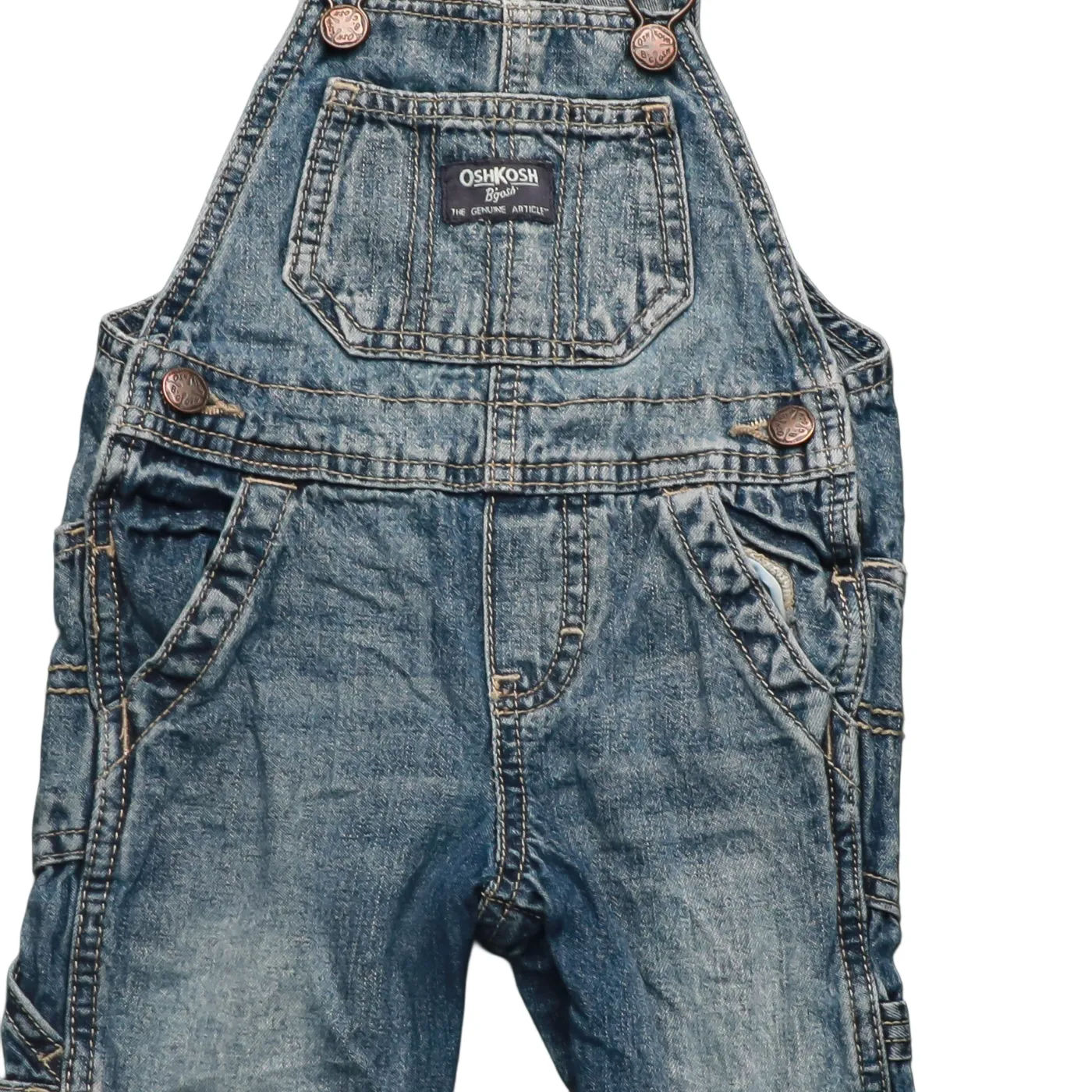 OshKosh Kids  Dungaree Blue Age 9M