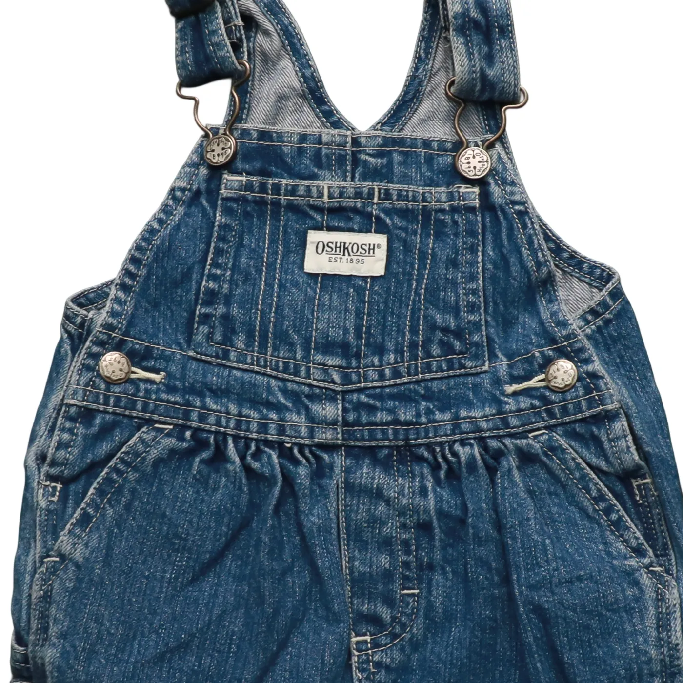 OshKosh Kids  Dungaree Blue Age 6-9M