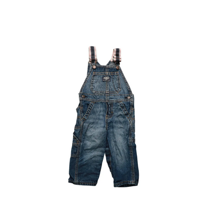 OshKosh Kids  Dungaree Blue Age 12M