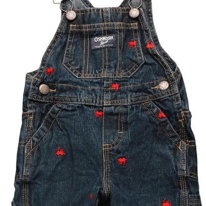 OshKosh Kids  Dungaree Blue Age 12M