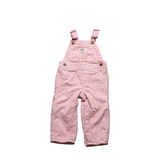 OshKosh Kids  Dungaree Pink Age 12M