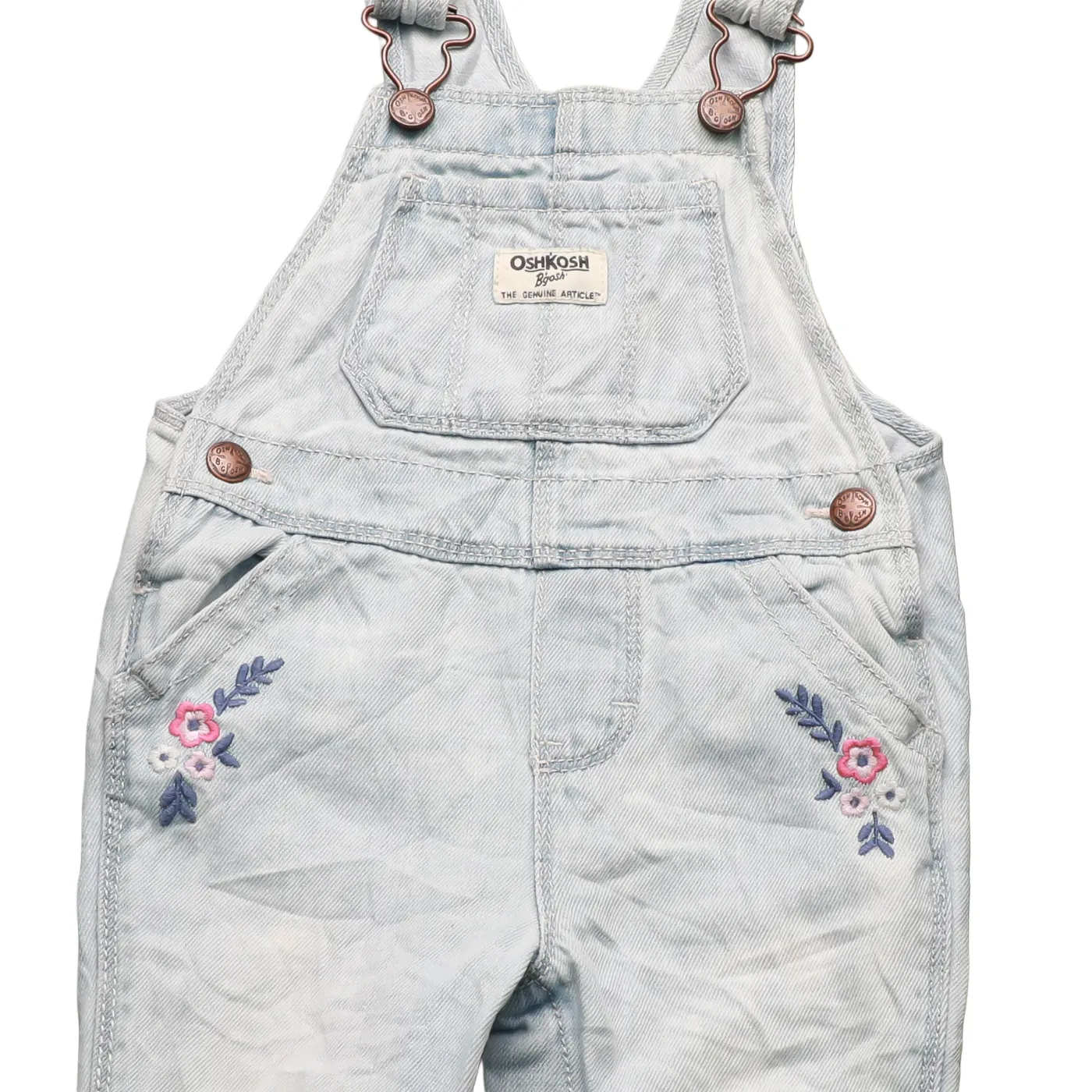 OshKosh Kids  Dungaree Blue Age 9-12M