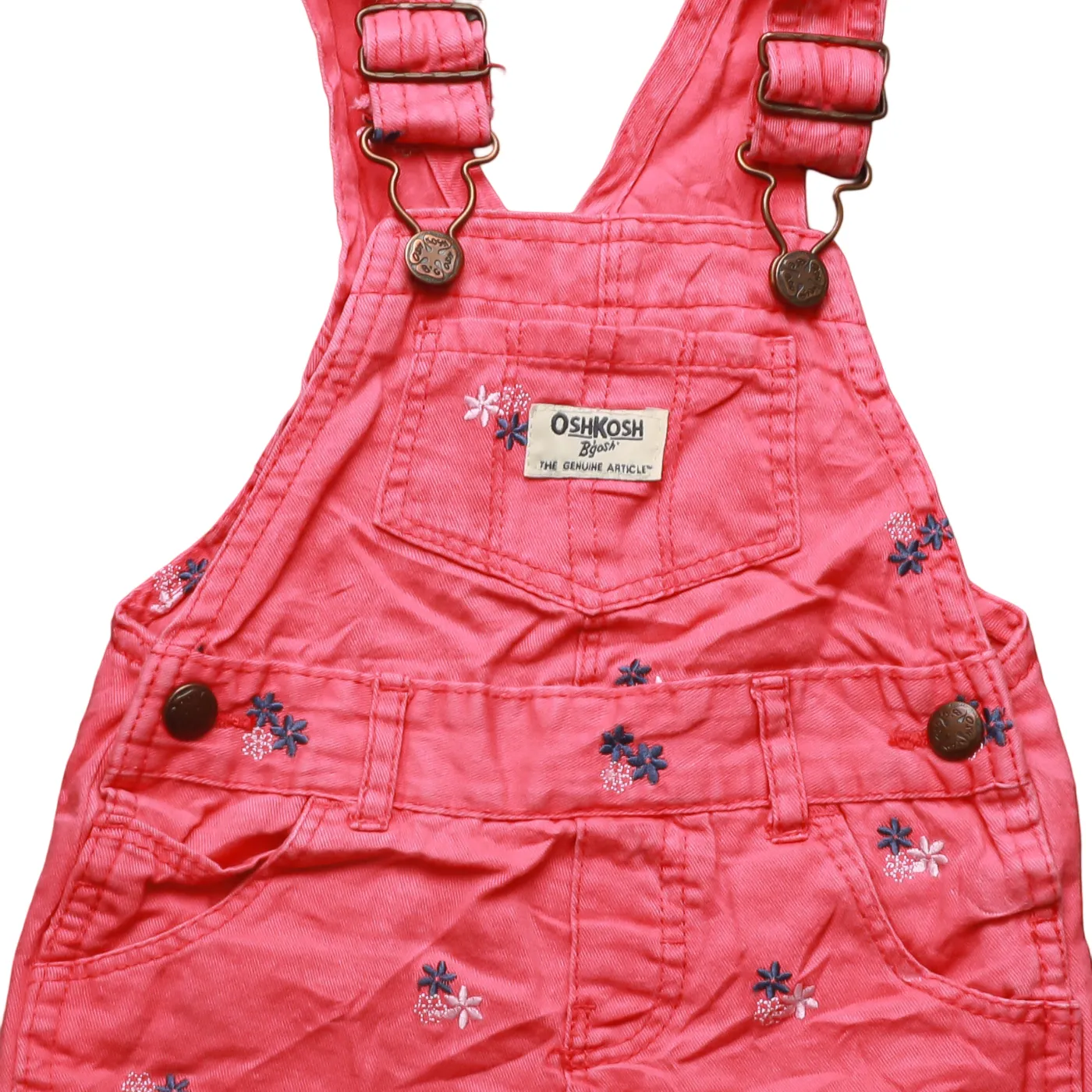 OshKosh Kids  Dungaree Pink Age 12M