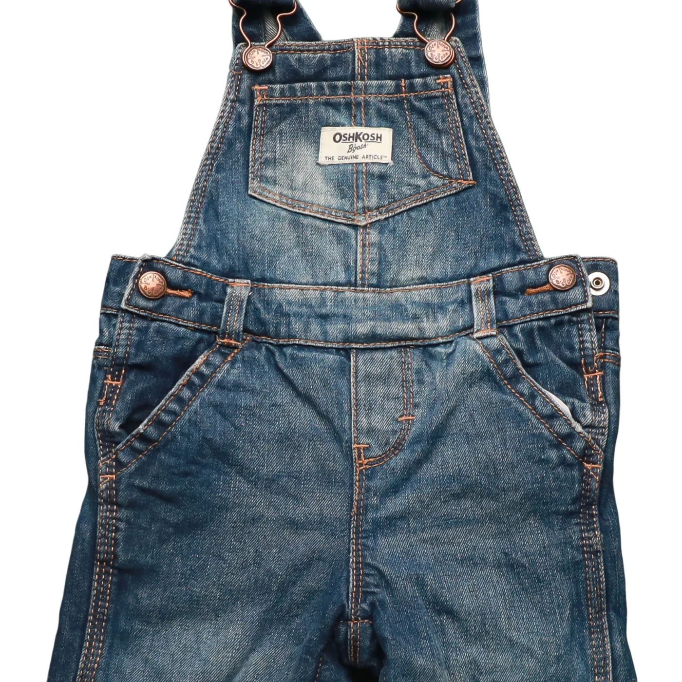 OshKosh Kids  Dungaree Blue Age 12M