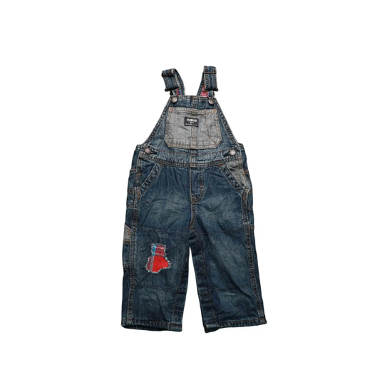 OshKosh Kids  Dungaree Blue Age 12M