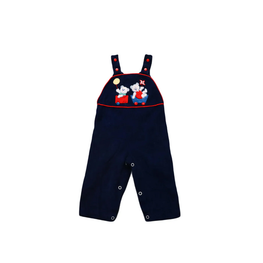 Unbranded Kids  Dungaree Blue Age 12M
