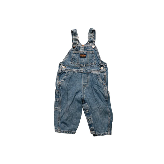 OshKosh Kids  Dungaree Blue Age 12M