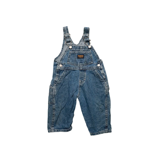 OshKosh Kids  Dungaree Blue Age 12M