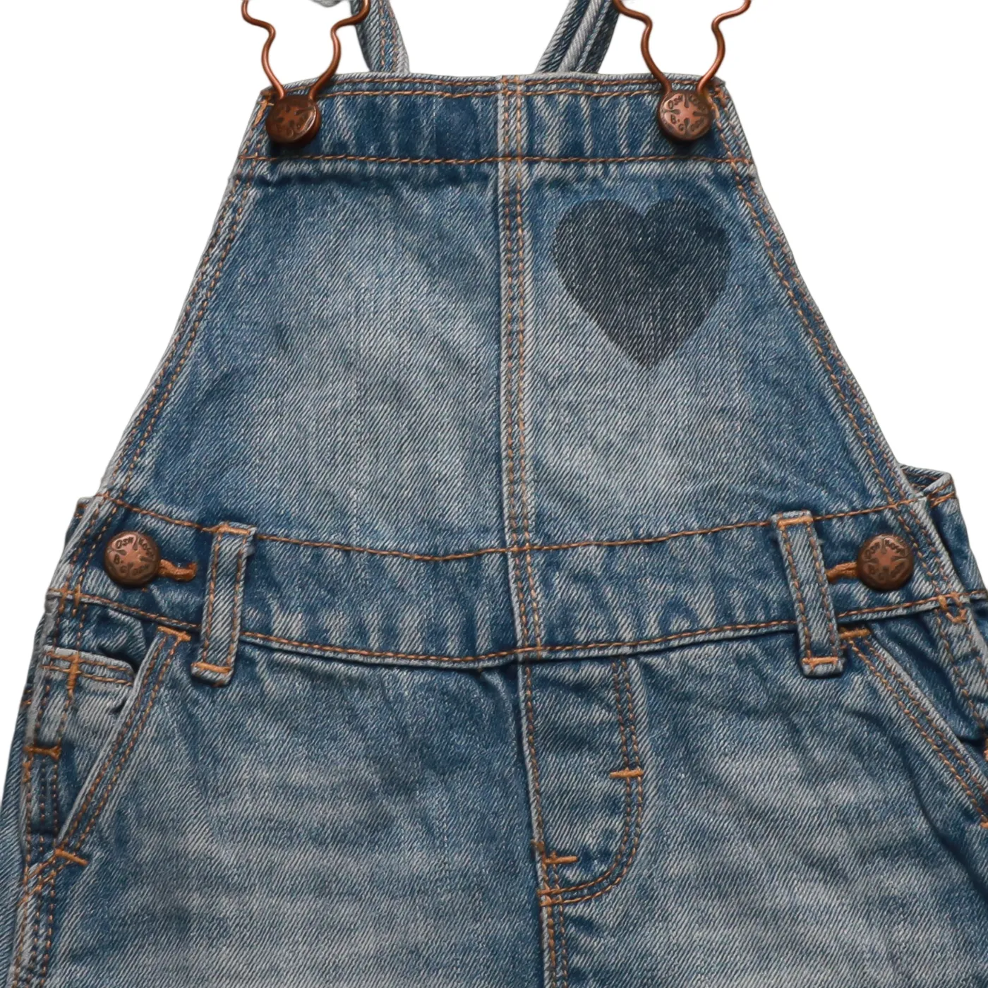 OshKosh Kids  Dungaree Blue Age 12M