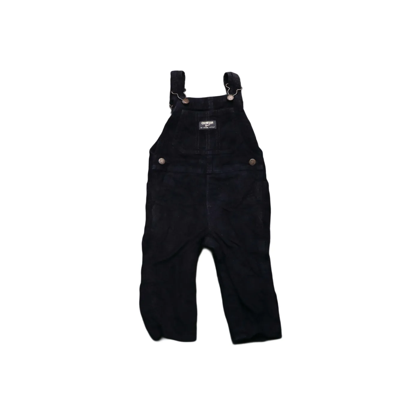 OshKosh Kids Corduroy Dungaree Blue Age 12M