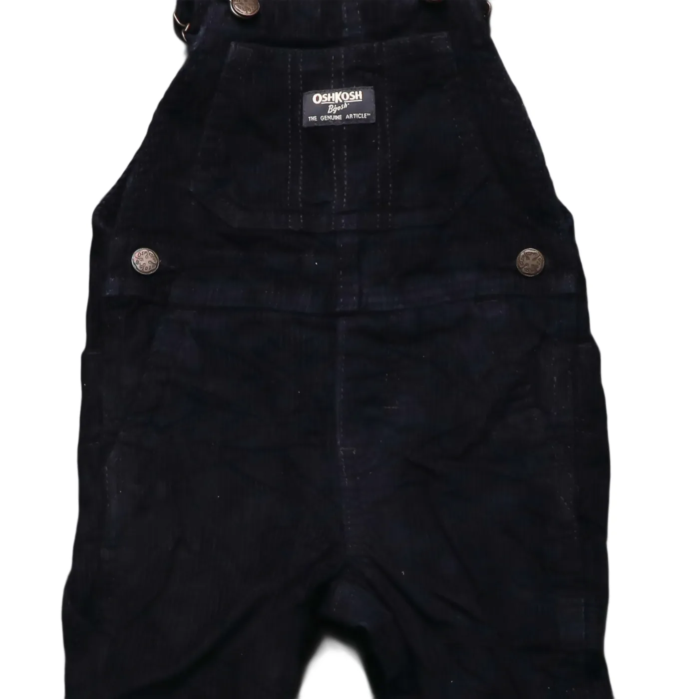 OshKosh Kids Corduroy Dungaree Blue Age 12M