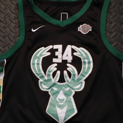 Harley Davidsons Kids NBA Jersey  Black Age 8Y