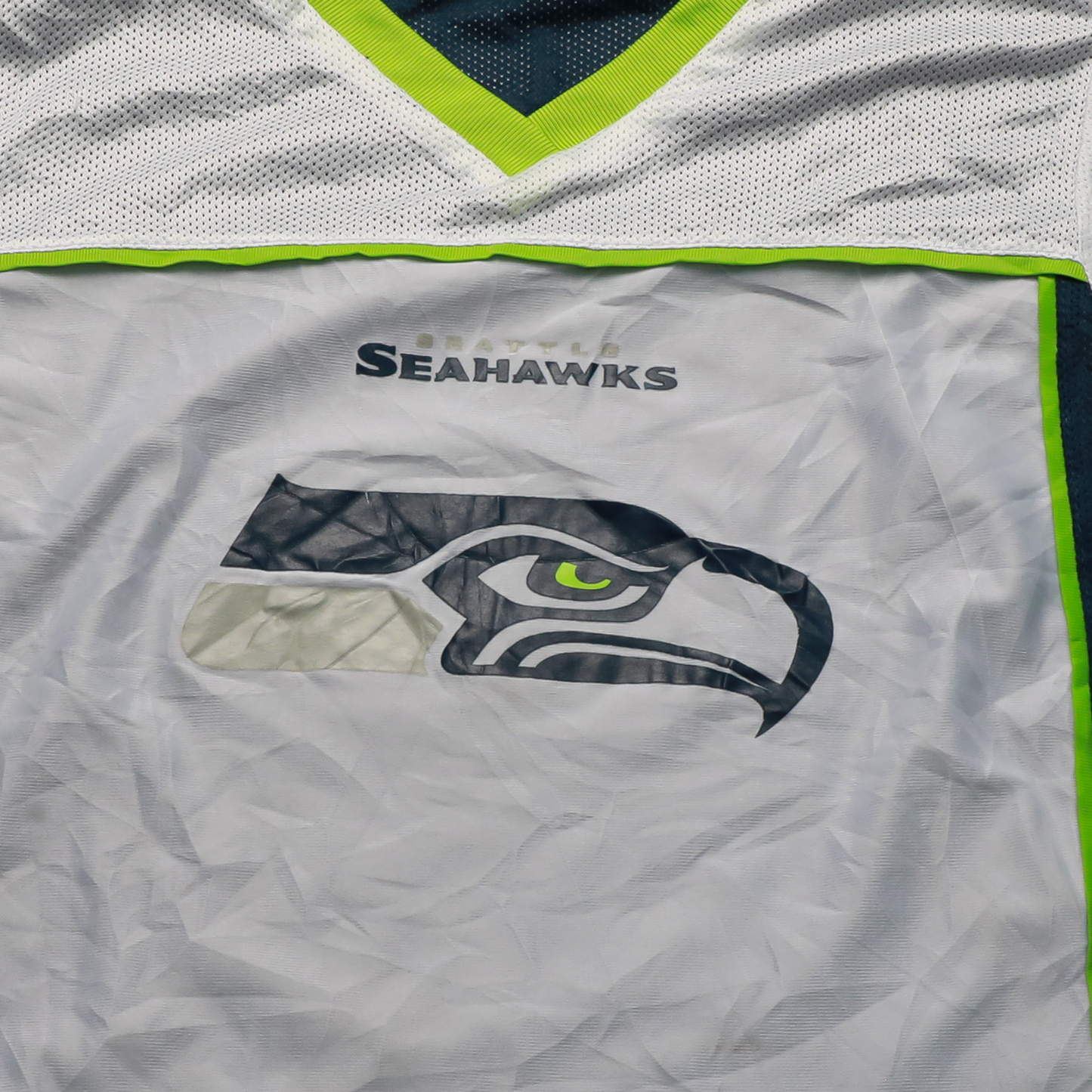 Seattle Seahawk Kids NFL Jersey White  Age 8Y