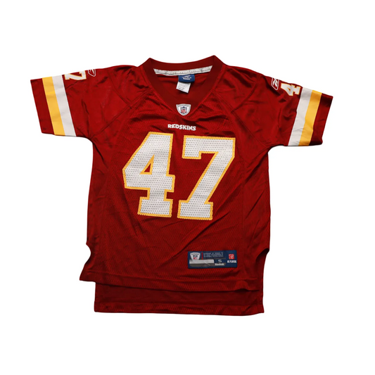 Rebook Kids NFL Jersey Red Age 8Y