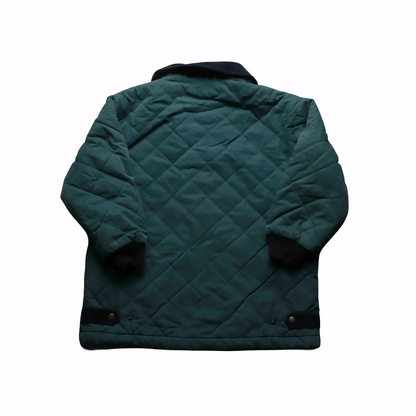 Burberry Kids Quilted Jacket Green Age 7Y