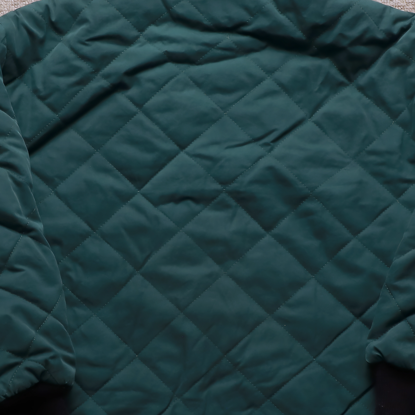 Burberry Kids Quilted Jacket Green Age 7Y