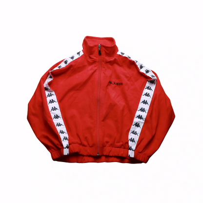 Kappa Kids Cropped Jacket Red Age 8Y