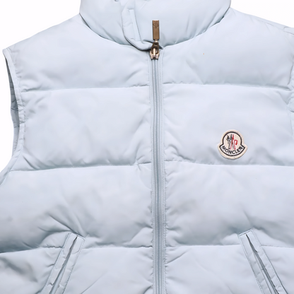 Moncler Kids Puffer Jacket Blue Age 6Y