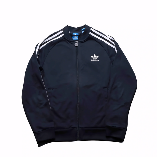 Adidas Kids Track Jacket Blue Age 11Y