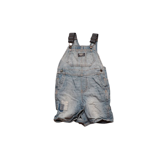 OshKosh Kids Shortall Dungarees Blue Age 24M