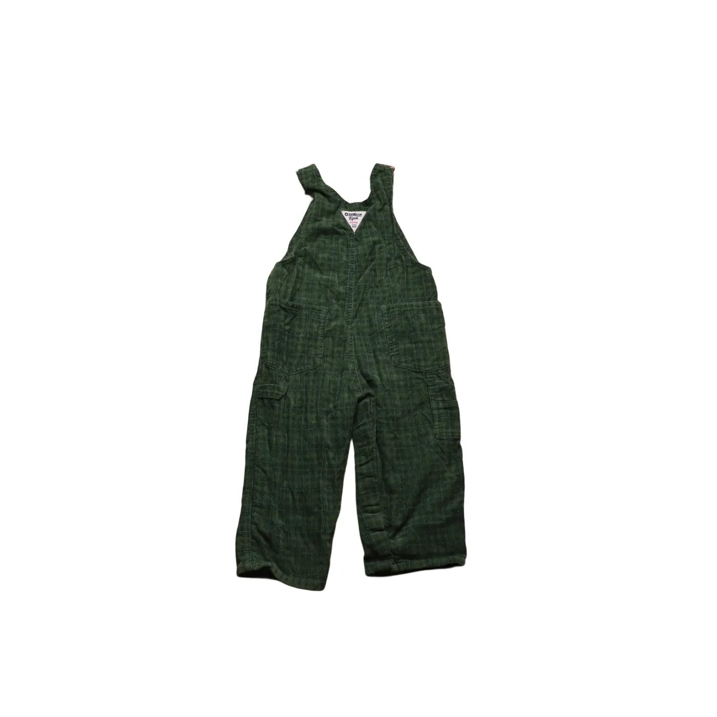 OshKosh Kids Corduroy Dungarees Green Age 24M