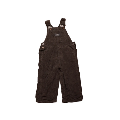 OshKosh Kids Corduroy Dungarees Grey Age 18M
